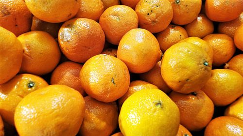 Citrus zonneschijn: Heldere oranje gloed