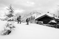 A lot of snow