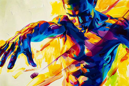 Digitaal abstracte kunst