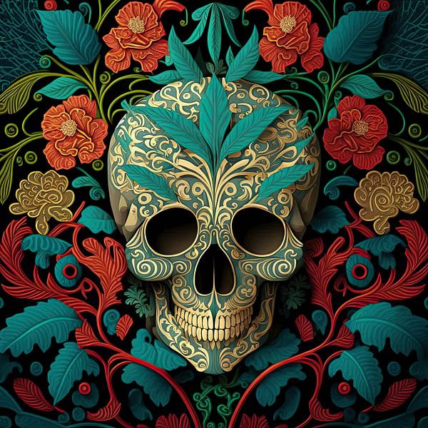 The day of the dead by Vlindertuin-Art