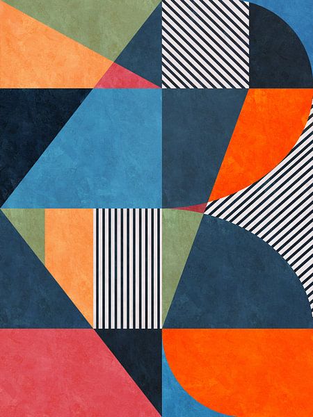 Abstract G Stripes by Georgia Chagas