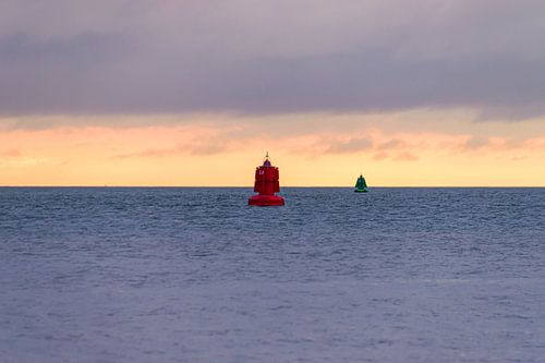 Een boeiende zonsondergang