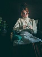 Die schöne Dame in der Stille