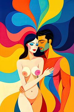 Künstlerische nackte Frau von Egon Zitter