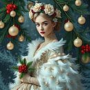 Russian fairy tale winter princess. by J.a Dijkstra thumbnail