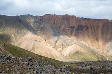 Intérieur islandais Landmannalaugur sur Menno Schaefer