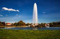 Schloßgarten Nymphenburg : Fontein voor het paleis van Michael Nägele thumbnail