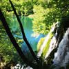 Wasserfälle im Nationalpark Plitvicer Seen, Kroatien by Renate Knapp