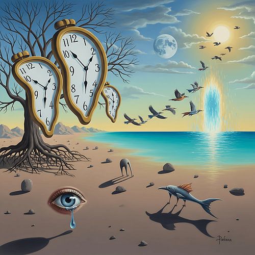 Dreamlike Surrealism Art Painting