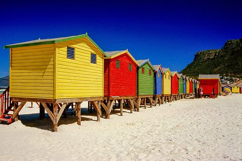 Strandhuisje - analoge fotografie!