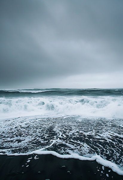 Uitzicht op de Atlantische Oceaan van fernlichtsicht