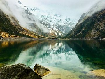 Reflection in Lake Marian by Nicolette Suijkerbuijk