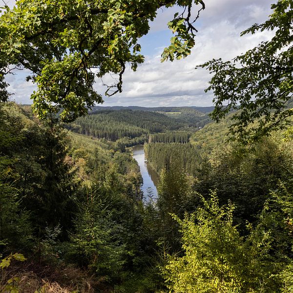 Vue sur la vallée de la Semois, Ardennes, Belgique par Imladris Images