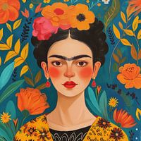 Frida poster art print