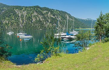 mooi zomerlandschap Achensee meer, Tirol van SusaZoom