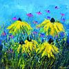Garden flowers sur pol ledent