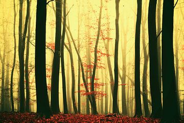 Red Leaves by Lars van de Goor
