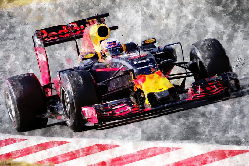 Daniel Ricciardo par Theodor Decker