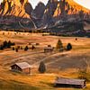 Seiser Alm in den Dolomiten von Voss Fine Art Fotografie