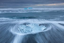 Chunks of ice on the beach by Sven-Erik Arndt