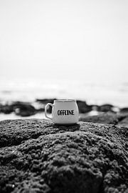 Offline | Summer in Brittany | Beach photo print | France travel photography by HelloHappylife
