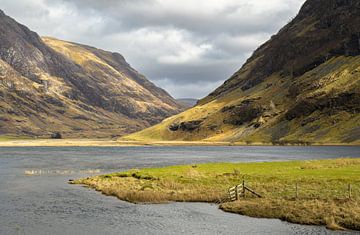 Die wunderschöne Landschaft von Glencoe in Schottland