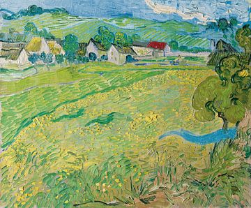 Blick auf Vessenots in Auvers - Vincent van Gogh