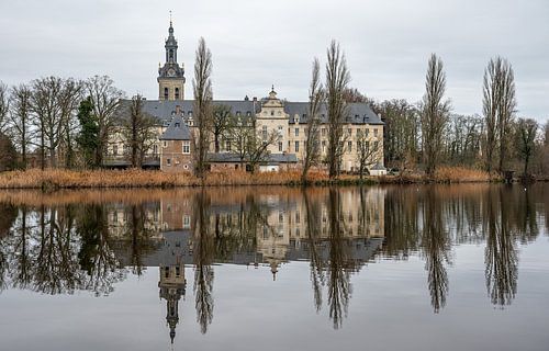 Winterliche Reflexionen im Park Abbey von Werner Lerooy