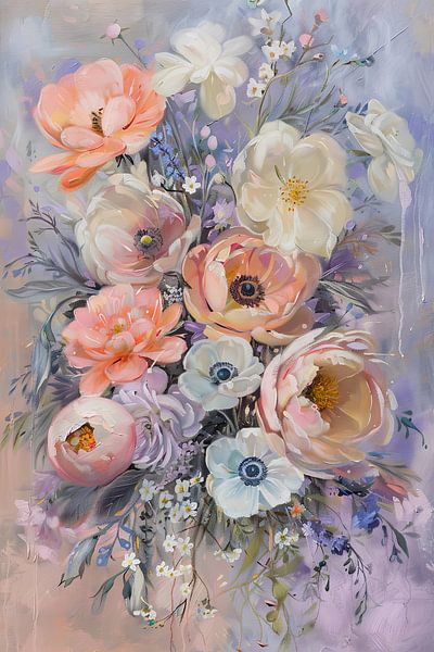 Blumen Frühling von Poster Art Shop