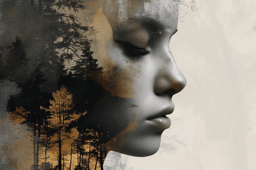 Wir sind eins mit der Natur von Carla Van Iersel