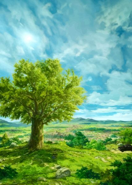 Gelassene Landschaft von PublicArt77