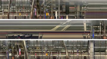 Berlin Hauptbahnhof Durchfahrt in drei Abschnitten von Krumme Visuals