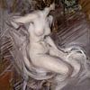 Giovanni Boldini - Nu d'une jeune femme assise (1931) sur Peter Balan