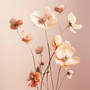 Enchanting Floral Palette in Peach Fuzz by Karina Brouwer thumbnail