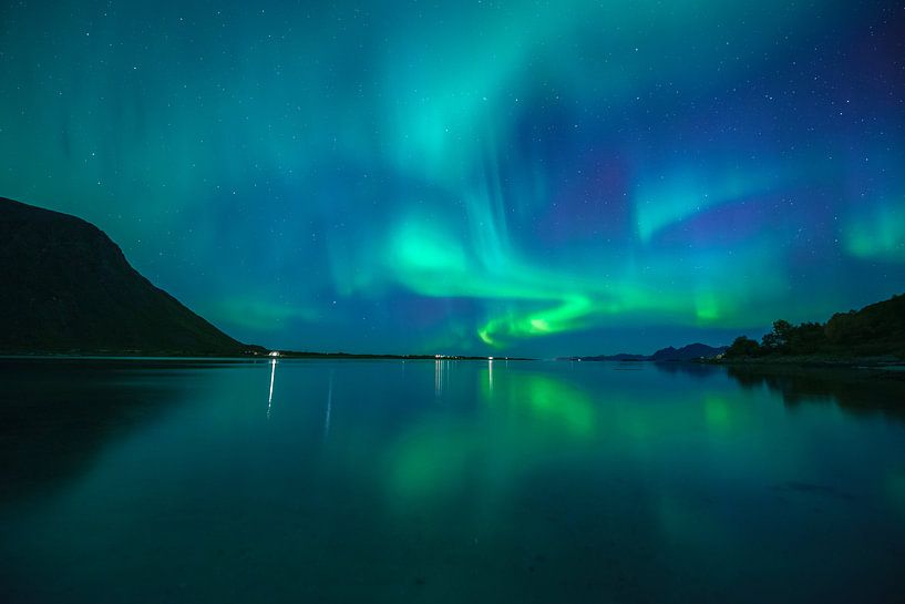 Aurora sur les Lofoten par Marc Hollenberg