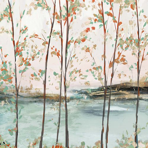 Sage Tree Forest II , Isabelle Z  by PI Creative Art