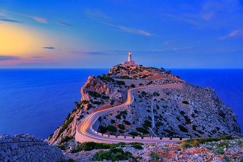Le Cap Formentor au coucher du soleil