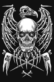 CARRION THRONE – DER SCHÄDEL DES KNOCHENGEIER von Thesacredeyes