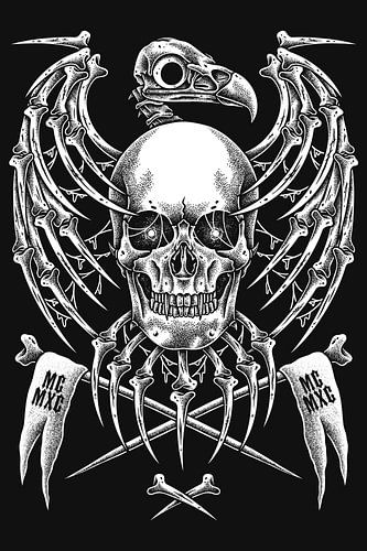 CARRION THRONE - LE CRÂNE DU VAUTOUR DES OS