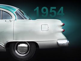 Amerikanischer Oldtimer 1954 Heckansicht von Beate Gube