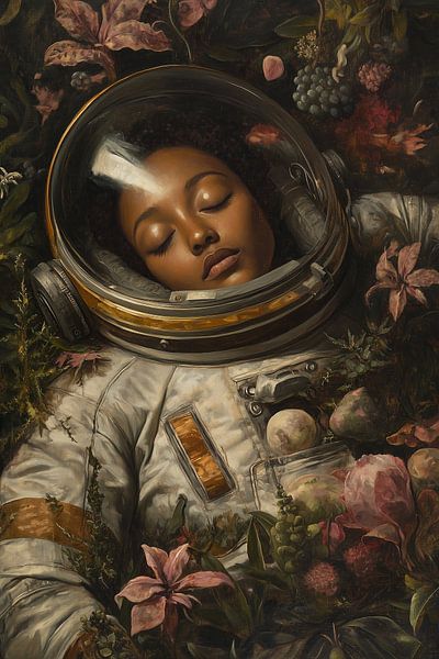 Sleeping Astronaut by Computer Dreams