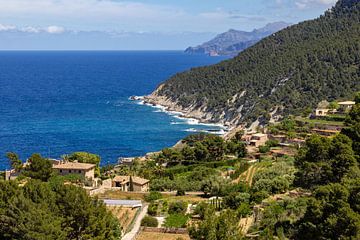 Kustgedeelte in het noorden van Mallorca van Reiner Conrad