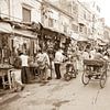 Straatbeeld  in  Haridwar, India van Paul Piebinga