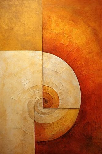 Abstracte ronde vormen