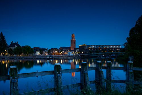 View on Zwolle in the evening by Sjoerd van der Wal Photography