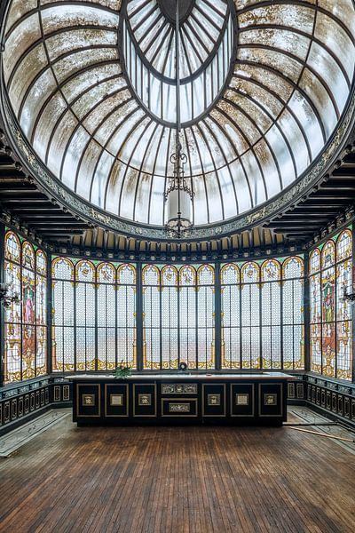 Franse architectuur van Gentleman of Decay