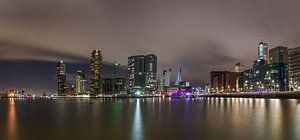 Rijnhaven - Rotterdam @ Night sur Mart Houtman