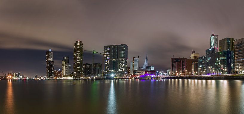 Rijnhaven - Rotterdam @ Night von Mart Houtman