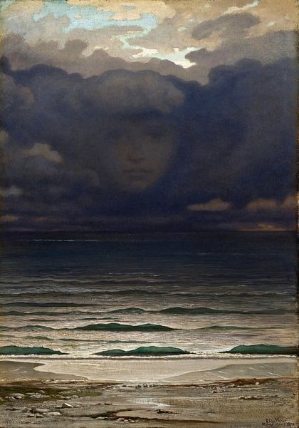Memory, Elihu Vedder, 1870 by Atelier Liesjes