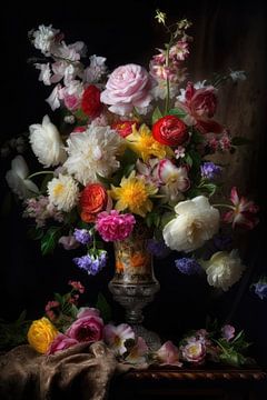 Flowers still life by Bert Nijholt